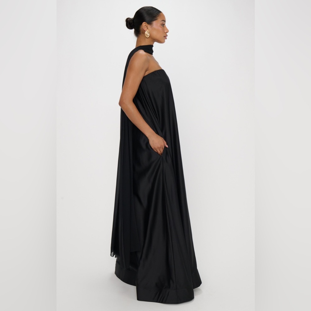 Show Me Your Mumu Black Strapless Maxi Dress - Tinsley Tube Dress - Picture 2 of 4
